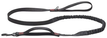 Beeztees Hundeleine Parinca Premium elastisch schwarz, 180 cm / 25 mm