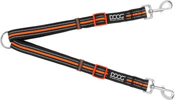 Doog Koppel Beethoven schwarz/orange
