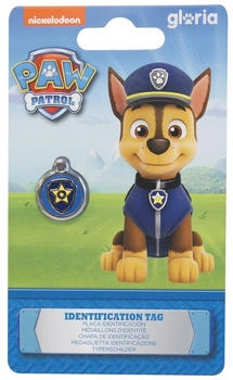 Red Dingo RedDingo Hundemarke mit Gravur Paw Patrol Chase dunkelblau, Größe: S