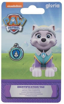 Red Dingo RedDingo Hundemarke mit Gravur Paw Patrol Everest aqua, Größe: S