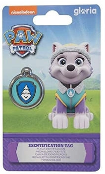 Red Dingo RedDingo Hundemarke mit Gravur Paw Patrol Everest aqua, Größe: M