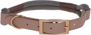 Kerbl Pet Monte Carlo Halsband, braun/grau, 0,12x40-55cm