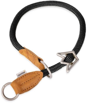 Rudelkönig Zugstopphalsband Emma Retrieverhalsband schwarz 50 cm
