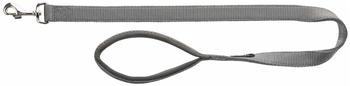 Trixie Premium Leine M-L: 1,80 m/20 mm grafit