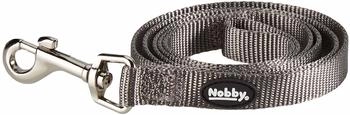 Nobby Leine Classic mausgrau, Maße: 120 cm / 15 mm
