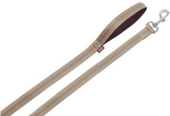 Nobby Leine Soft Grip beige/chocolate, Ma&szlig;e: 120 cm / 25 mm