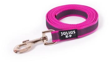 Julius K-9 Julius-K9 Leine Super Grip ohne Handschlaufe pink, Maße: 1 m / 20 mm
