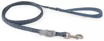 Hurtta Razzle-Dazzle Grip Leine bilberry (jeansblau), Maße: 180 cm / 15 mm