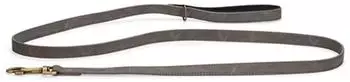 Beeztees Hundeleine Balacron Ax Kunstleder grau, Maße: 180 cm / 20 mm