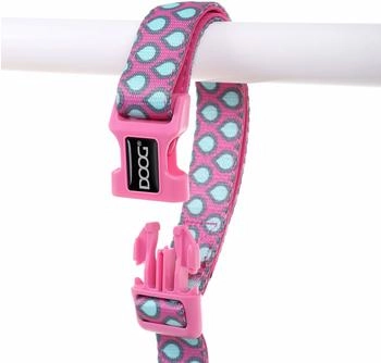 Doog Leine CLIP-IT Luna pink/tear drop
