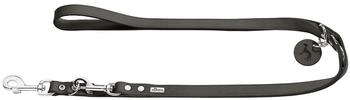 HUNTER Verstellbare F&uuml;hrleine Aalborg steingrau, Ma&szlig;e: 16 mm / 200 cm