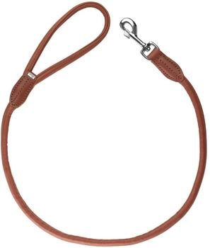 HUNTER Führleine Round & Soft Canadian Up cognac, Maße: 6 mm / 110 cm