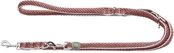 HUNTER Verstellbare F&uuml;hrleine Hilo altrosa, Ma&szlig;e: 20 mm / 200 cm