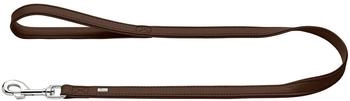 HUNTER Führleine Amalfi schokobraun, Maße: 15 mm / 110 cm