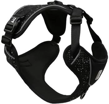 Duvo+ EXPLOR Ultimate Fit No-Pull Geschirr Fashion granite black, Größe: S