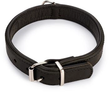 Karlie Halsband Rondo genäht extra breit schwarz, Größe: S / M