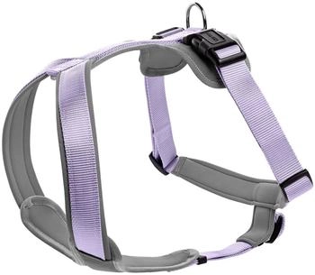 HUNTER Geschirr Neopren lila/ grau S