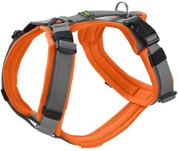 HUNTER Geschirr Maldon Up orange/grau 47-69/S-M