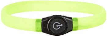 Kerbl Maxi Safe LED-Halsband für Hunde mit langem Haar grün (80258)