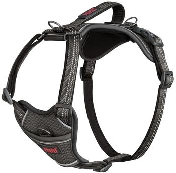 Halti Anatomy Hundegeschirr gepolstert grau mit Griff