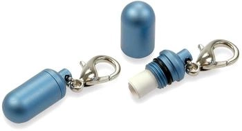 Wolters Aluminium-Adresshülse skyblue, Durchmesser: 12 mm