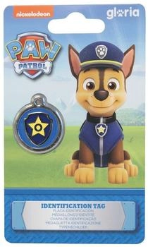 Red Dingo RedDingo Hundemarke mit Gravur Paw Patrol Chase dunkelblau, Größe: M