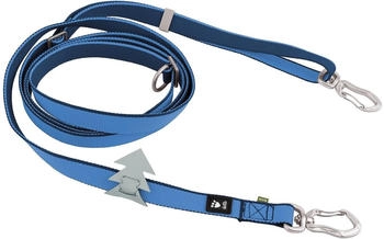 Hurtta Hundeleine Multilong Leash II ocean (blau), 100-300 cm / 20 mm
