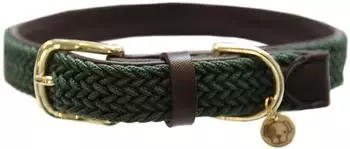 Kentucky Horsewear Dogwear Nylon Geflochten M/L Olive Grün 58 cm