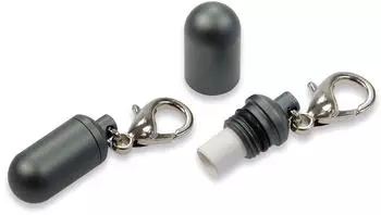Wolters Aluminium-Adresshülse grau, Durchmesser: 12 mm