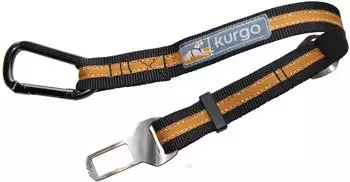 Kurgo Verbindungsstück Direct to Seatbelt Tether orange/schwarz