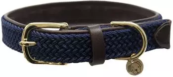 Kentucky Horsewear Dogwear Nylon Geflochten XS Navy Blau 37 cm