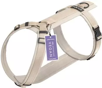 Stuch Geschirr Hund gepolstert beige S
