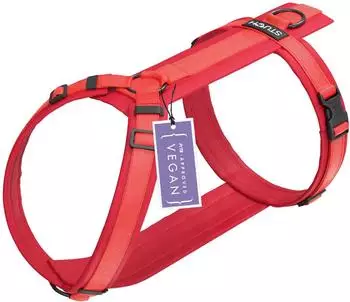 Stuch Geschirr Hund gepolstert rot S