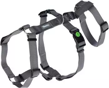 Kerbl Hunde-Sicherheitsgeschirr Miami 64 - 100 cm grau 80044