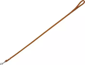 Nobby Lederleine Tabil cognac, Gr&ouml;&szlig;e: S-M