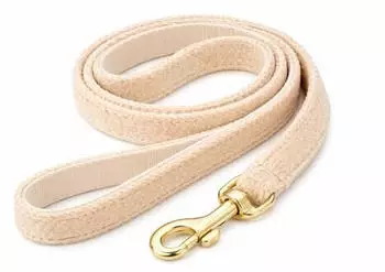 Flamingo Leine Saba beige, Ma&szlig;e: 130 cm / 12 mm