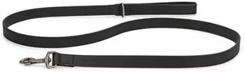 Beeztees Hundeleine Balacron Ax Kunstleder schwarz, Maße: 180 cm / 20 mm