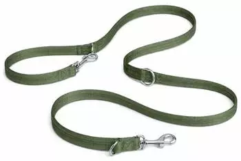Flamingo Trainingsleine Ziggi khaki, 200 x 2 cm