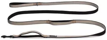 Beeztees Trainingsleine Parinca Premium Nylon grau, Maße: 300 cm / 20 mm