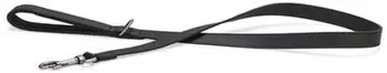 Beeztees Hundeleine Balacron Ax Kunstleder schwarz, Maße: 130 cm / 25 mm