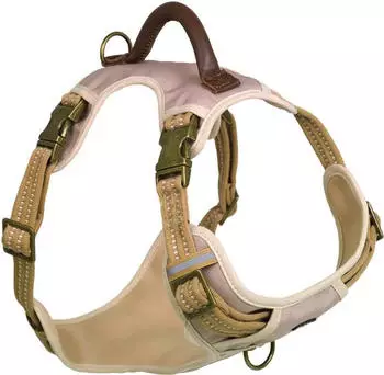 Nobby Hundegeschirr Sporty mit Griff beige - [GLO689311861]