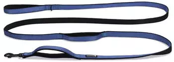 Beeztees Trainingsleine Parinca Premium Nylon blau, Maße: 300 cm / 20 mm