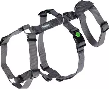 Kerbl Pet Miami Panikgeschirr, grau, 20mm, 48-70cm