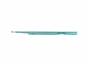 Trixie Premium Verlängerungsleine, doppellagig aqua, Größe: M-L
