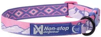 Non-stop dogwear Trail Quest Collar Rachel Pohl Pink M