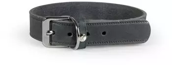 Das Lederband Hundehalsband Weinheim Granite, Länge: 57 cm