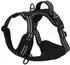 vidaXL Hundegeschirr reflektierend, verstellbar, schwarz, XL (4013375)