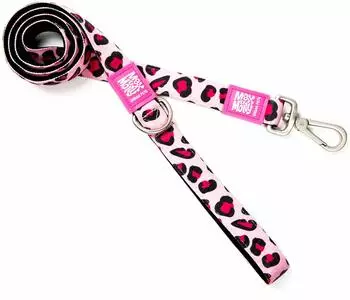 Max & Molly Leopard Pink Kurzleine, S