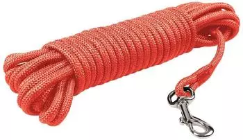 Duvo+ Trackingleine rund Classic rot, 10 m / 8 mm