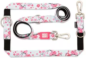 Max & Molly Cherry Bloom Multifunktionsleine, XS